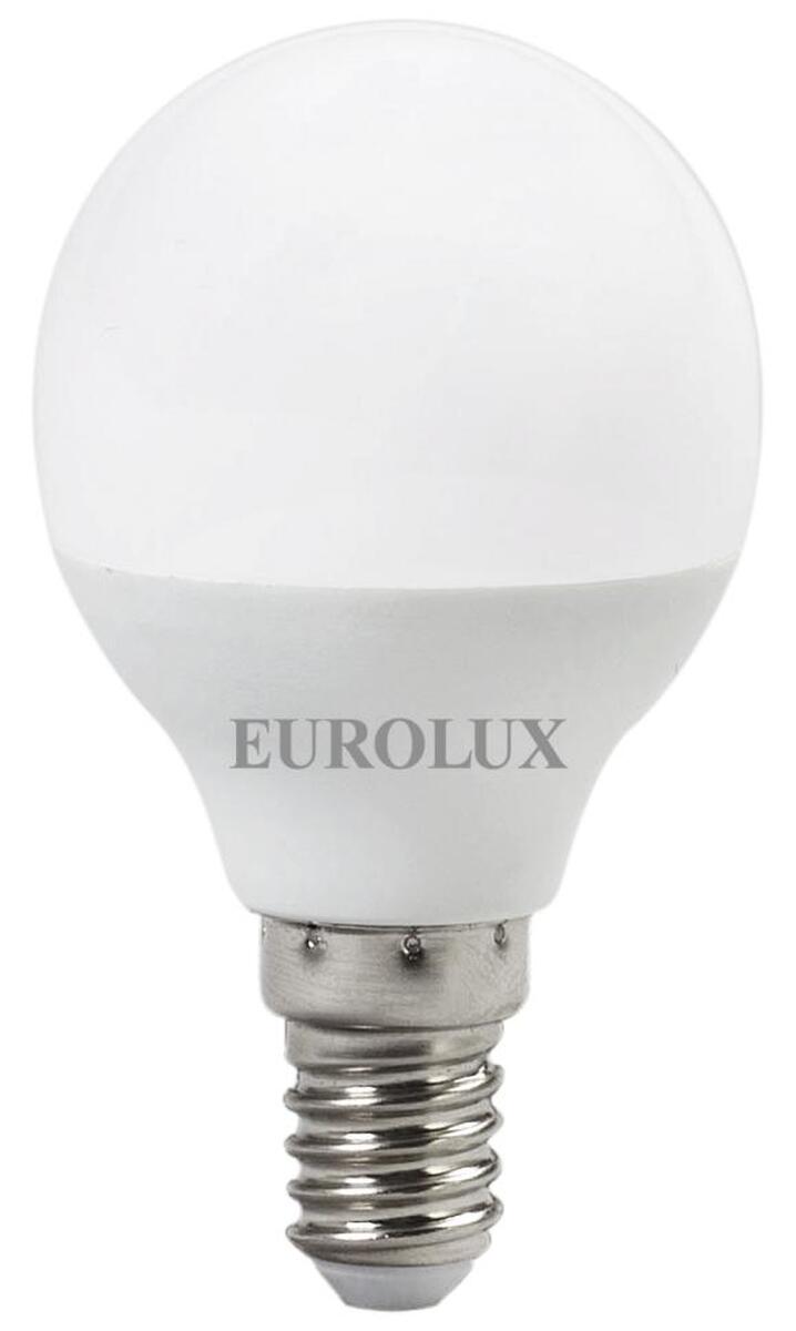 Лампа светодиодная EUROLUX LL-E-G45-7W-230-2,7K-E14 — Фото 1