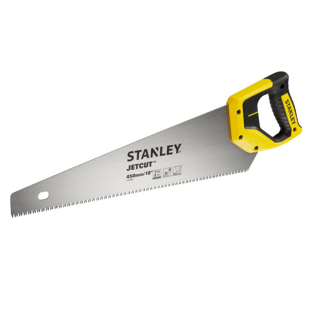 Ножовка по дереву STANLEY Jet-cut TPI7 450мм 2-15-283 — Фото 2